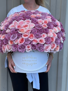 
                    
                      Rosa Y Morado 100 Rosas
                    
                  