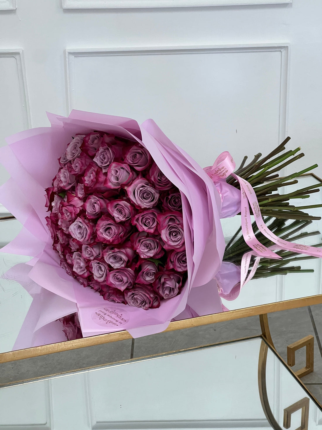 long stem roses