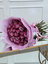 Rosas de tallo largo