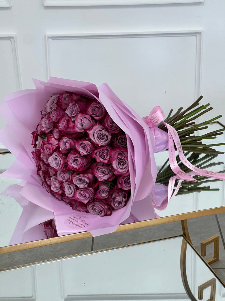 Rosas de tallo largo