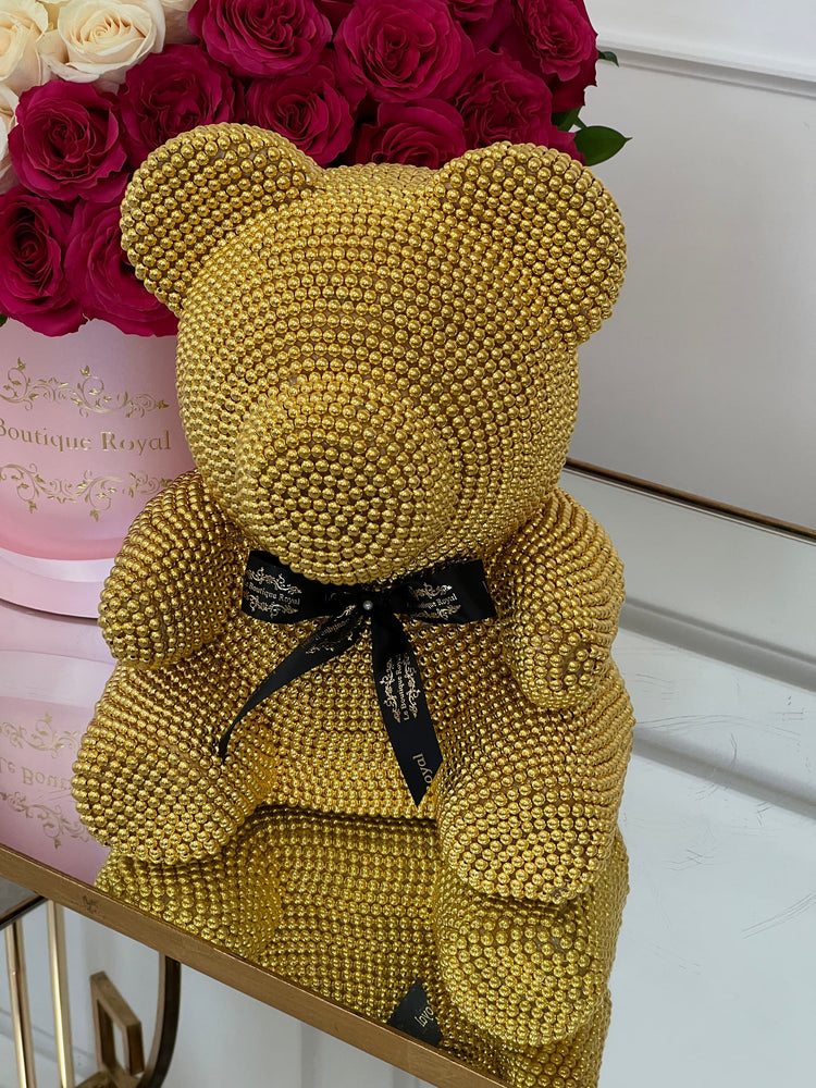 Oso de peluche perla