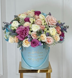 
                    
                      Blue Mix of Flowers – Luxury Flower Arrangement Miami | Le Bou
                    
                  