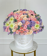 luxury flowers in pink
