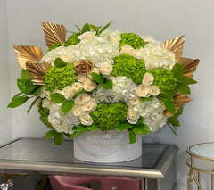
                    
                      Gold and Green Luxury Flower Mix
                    
                  