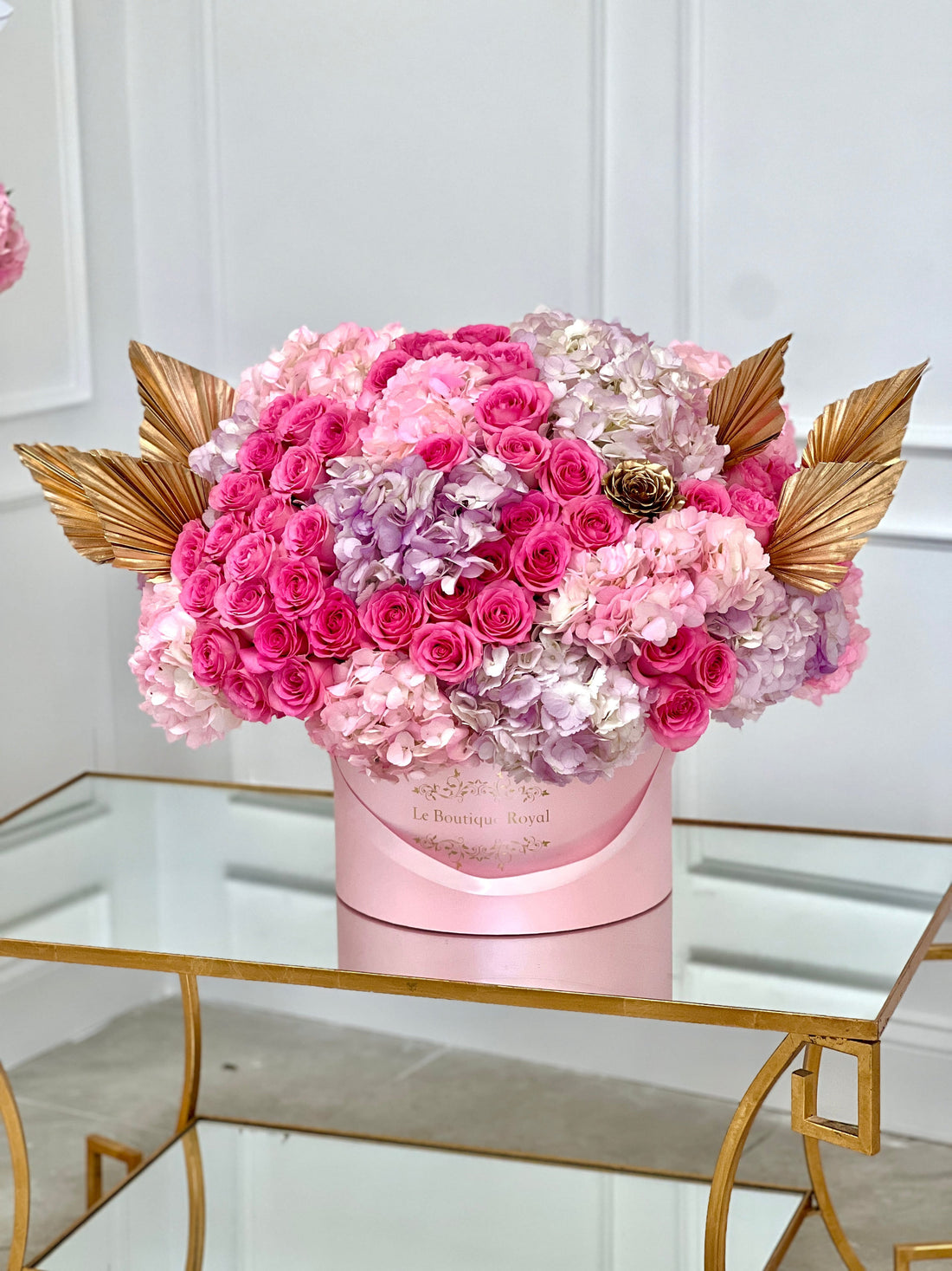 Arreglo floral rosa de lujo Miami | Le Boutique Royal