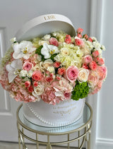 pink flower pix in a vase
