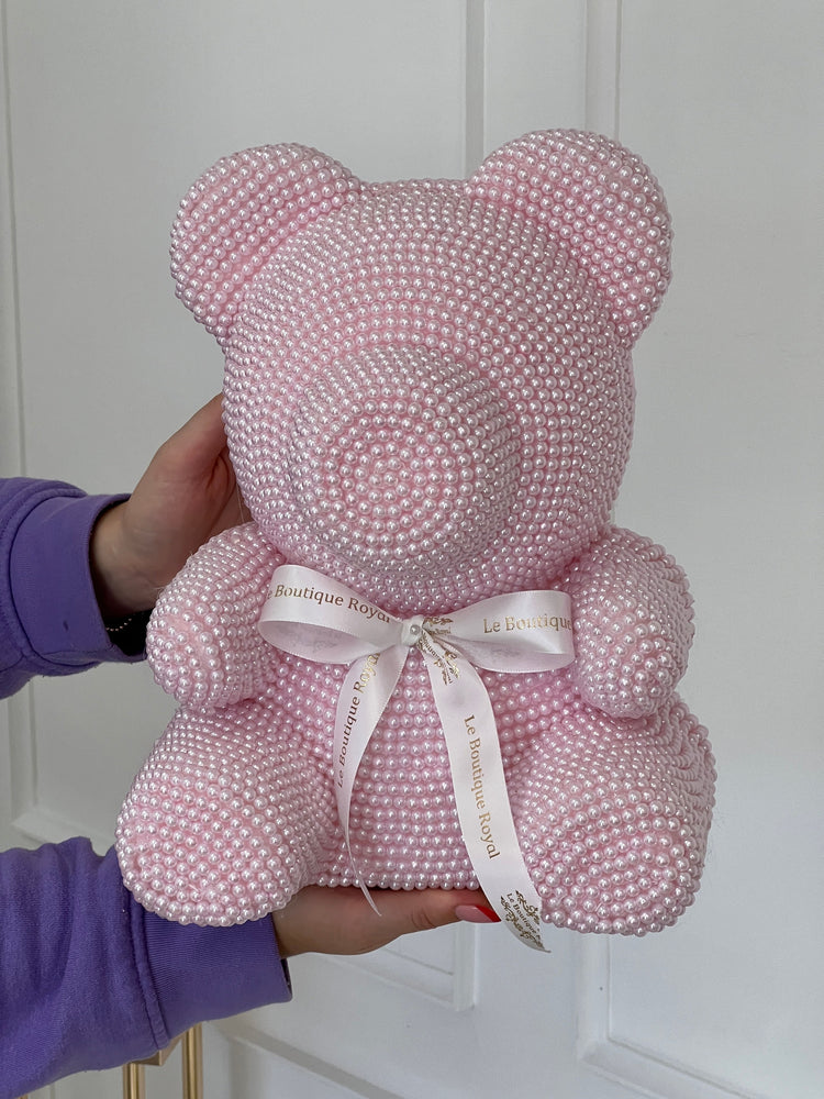 Oso de peluche perla