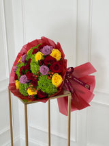 Ramo de flores de temporada de lujo atado a mano | Le Boutique Royal