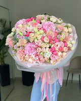 ready for delivery flowers pink and pastel