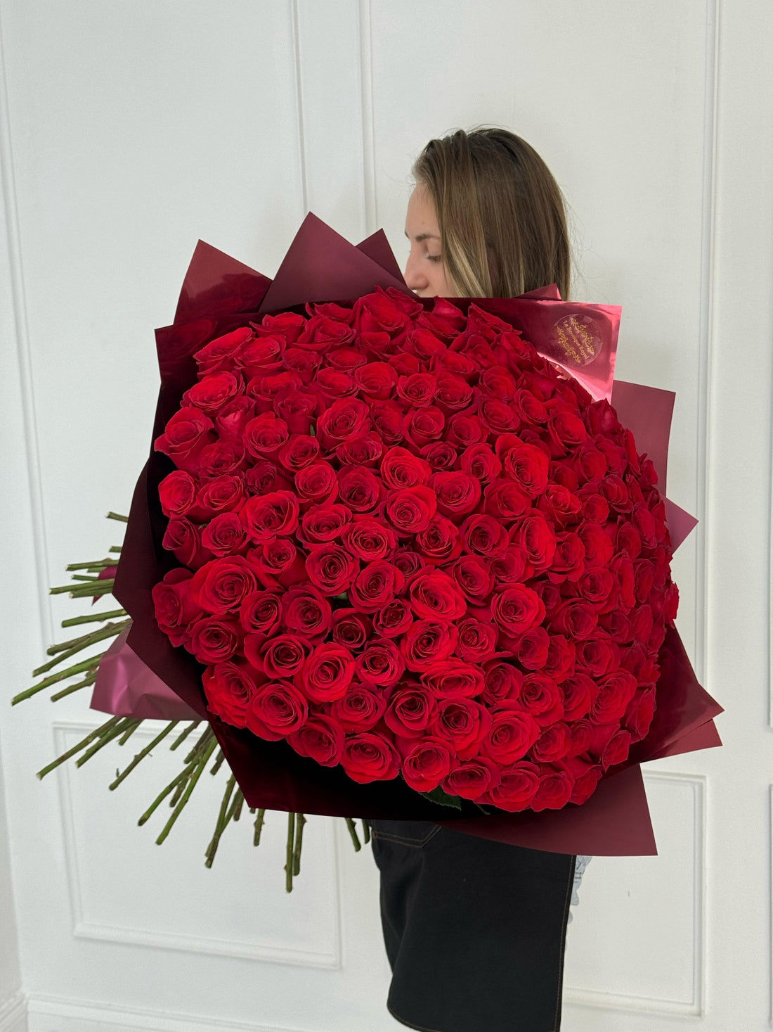 Rosas de tallo largo