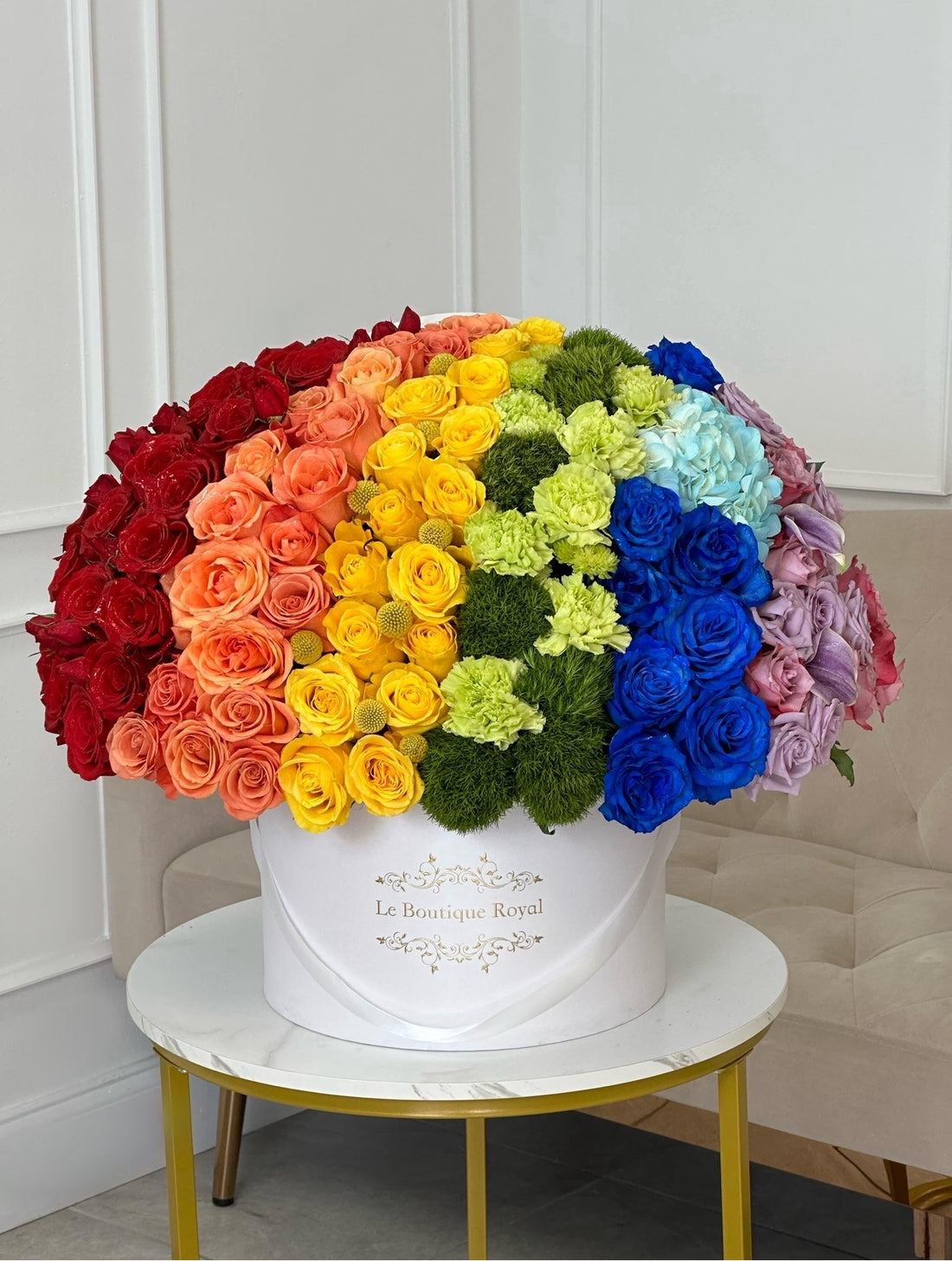 rainbow flowers